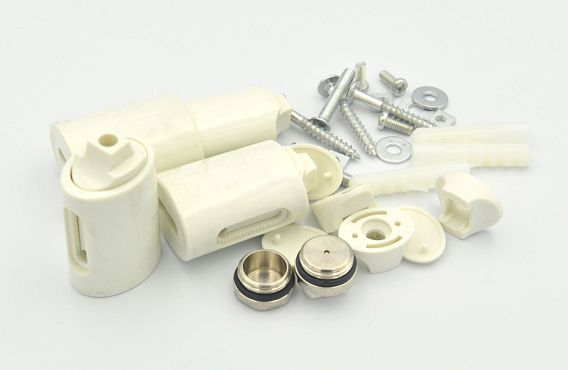 Törölközőszárító radiátor tartó, fehér